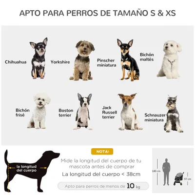 PawHut Carrito para Perro PawHut Carrito para Perro