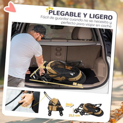 PawHut Carrito para Mascota