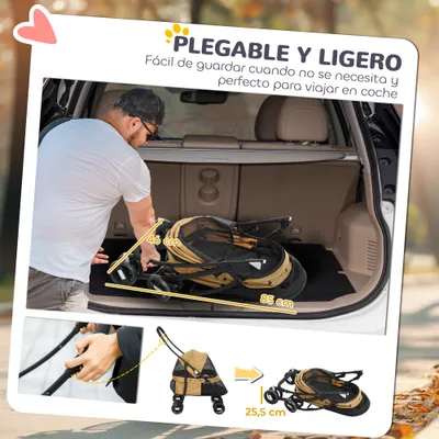 PawHut Carrito para Mascota PawHut Carrito para Mascota
