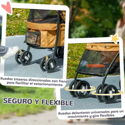 PawHut Carrito para Mascota PawHut Carrito para Mascota