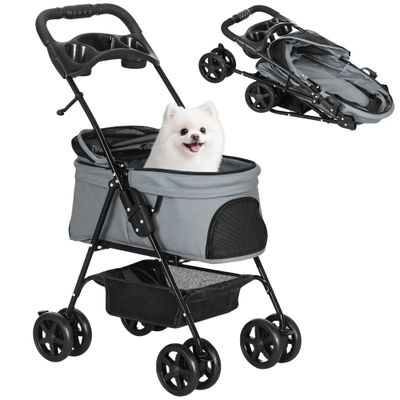 PawHut Cochecito para Mascota