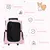 PawHut Transportín Carrito para Mascota 42x25x55 cm Rosa