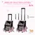 PawHut Transportín Carrito para Mascota 42x25x55 cm Rosa