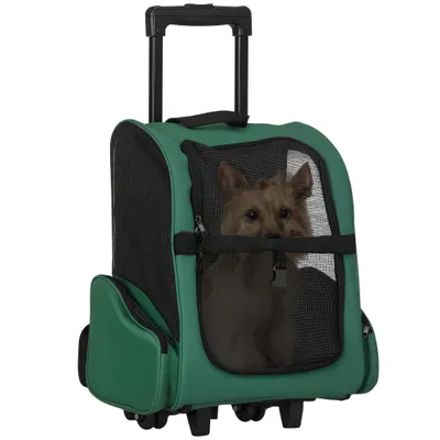PawHut Transportín Carrito para Mascota PawHut Transportín Carrito para Mascota