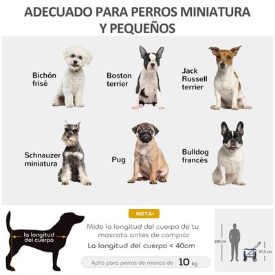 PawHut Carrito para Perro