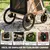 PawHut Carrito para Perro 94x69x118 cm Marrón PawHut Carrito para Perro 94x69x118 cm Marrón