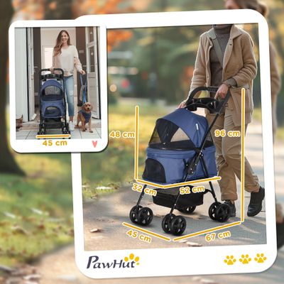 PawHut Cochecito para Mascota