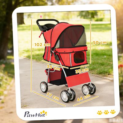 PawHut Carrito para Perro