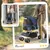 PawHut Cochecito para Perro 77x45x99.5 cm Azul PawHut Cochecito para Perro 77x45x99.5 cm Azul