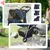 PawHut Cochecito para Perro 77x45x99.5 cm Azul PawHut Cochecito para Perro 77x45x99.5 cm Azul