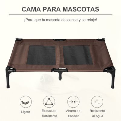 PawHut Cama Elevada para Perro