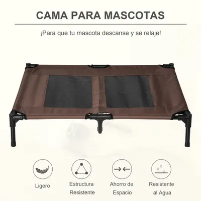 PawHut Cama Elevada para Perro