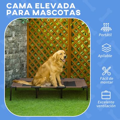 PawHut Cama Elevada para Perro