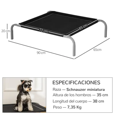 PawHut Cama Elevada para Mascota PawHut Cama Elevada para Mascota