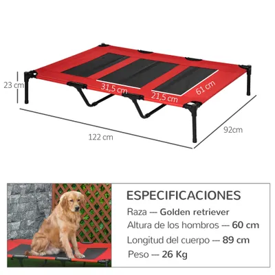 PawHut Cama Elevada para Perro PawHut Cama Elevada para Perro