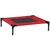 PawHut Cama Elevada para Perro 76x61x18 cm Rojo PawHut Cama Elevada para Perro 76x61x18 cm Rojo