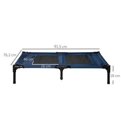 PawHut Cama Elevada para Perro