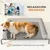 PawHut Cama Elevada Perro 110x75x30 cm Gris Claro PawHut Cama Elevada Perro 110x75x30 cm Gris Claro