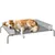 PawHut Cama Elevada Perro 110x75x30 cm Gris Claro PawHut Cama Elevada Perro 110x75x30 cm Gris Claro