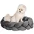 PawHut Cama para Mascota 55x55x14 cm Gris PawHut Cama para Mascota 55x55x14 cm Gris