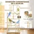 PawHut Soporte para Pájaro 48x38x95 cm Madera Natural