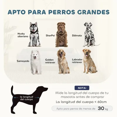 PawHut Sofá para Perro 96x66x24 cm Azul PawHut Sofá para Perro 96x66x24 cm Azul