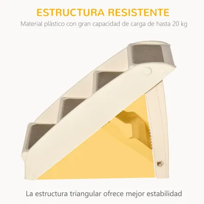 PawHut Escalera para Mascotas Plegable PawHut Escalera para Mascotas Plegable