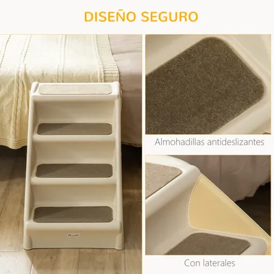PawHut Escalera para Mascotas Plegable PawHut Escalera para Mascotas Plegable