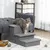 PawHut Escalera para Mascota 63.5x42.5x40.5 cm Gris PawHut Escalera para Mascota 63.5x42.5x40.5 cm Gris