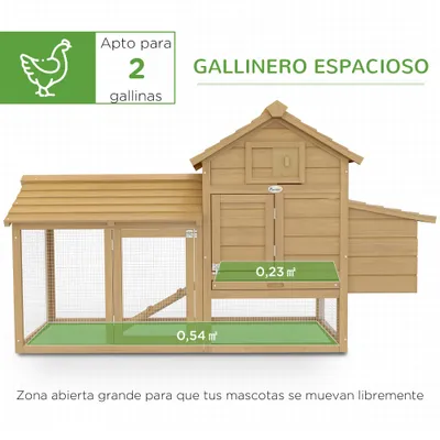 PawHut Gallinero de Jardín PawHut Gallinero de Jardín