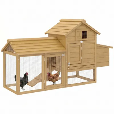 PawHut Gallinero de Jardín