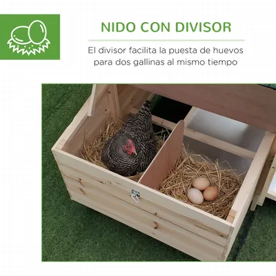 PawHut Gallinero de Madera PawHut Gallinero de Madera