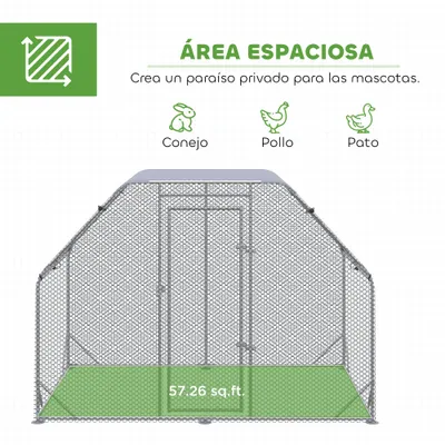PawHut Gallinero Exterior