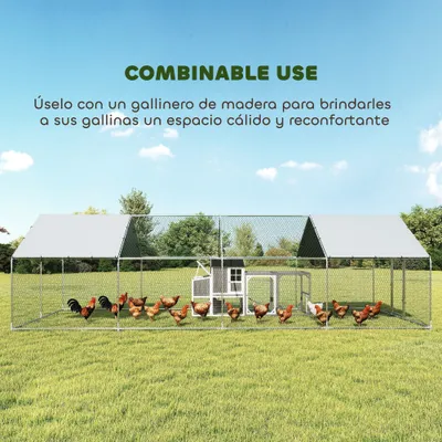 PawHut Gallinero para Exterior