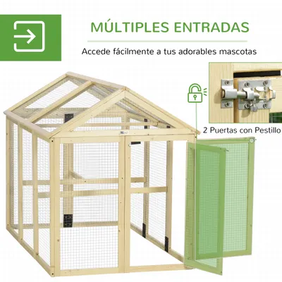 PawHut Gallinero para Exterior PawHut Gallinero para Exterior