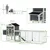 PawHut Gallinero para Exterior