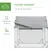 PawHut Gallinero 280x190x197 cm Plata PawHut Gallinero 280x190x197 cm Plata
