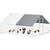 PawHut Gallinero de Exterior 300x400x200 cm Plata PawHut Gallinero de Exterior 300x400x200 cm Plata