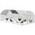 PawHut Gallinero de Exterior 280x570x197 cm Plata PawHut Gallinero de Exterior 280x570x197 cm Plata