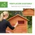 PawHut Gallinero 113.5x67.5x95.5 cm Naranja PawHut Gallinero 113.5x67.5x95.5 cm Naranja