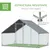 PawHut Gallinero de Exterior 300x200x200 cm Plata PawHut Gallinero de Exterior 300x200x200 cm Plata