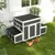PawHut Gallinero 147x93.5x89.5 cm Gris Oscuro PawHut Gallinero 147x93.5x89.5 cm Gris Oscuro