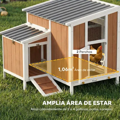 PawHut Gallinero