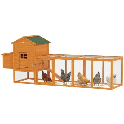 PawHut Gallinero de Madera