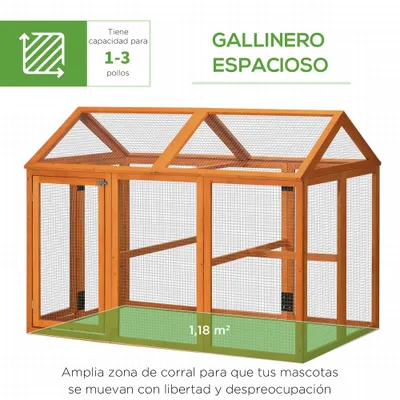PawHut Gallinero
