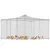 PawHut Gallinero para Exterior 400x300x197 cm Plata PawHut Gallinero para Exterior 400x300x197 cm Plata