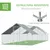 PawHut Gallinero de Exterior 300x800x200 cm Plata PawHut Gallinero de Exterior 300x800x200 cm Plata