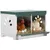 PawHut Ponedero para Gallina 54.5x42.5x35.5 cm Plateado PawHut Ponedero para Gallina 54.5x42.5x35.5 cm Plateado