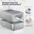 PawHut Arenero para Gato 60x39.6x40.1 cm Plata PawHut Arenero para Gato 60x39.6x40.1 cm Plata
