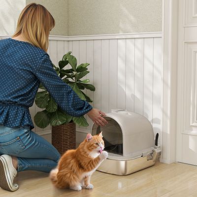 PawHut Arenero para Gato